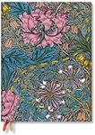 Morris Pink Honeysuckle (William Morris) Ultra 12-month Dayplanner 2024