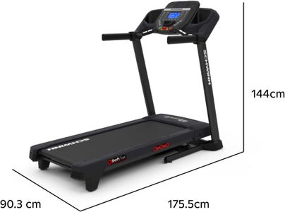 Schwinn Fitness Folding Treadmill – Compact, 16km/h, 10% Incline, 16 Programs