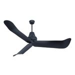 Orpat Luxury BLDC Ocean Breeze Ceiling Fan | High Gloss Premium Finish | High Air Delivery with LED Indicators | Remote & Smart App Remote | 2 Year Warranty (Charcoal Grey)