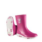 DUNLOP Mini Rain Boot, Pink/White, 8 UK