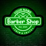 Custom Barber Shop Neon Sign, Barber Shop LED Sign, Hair Salon Neon Sign, Salon Neon Sign, Barber Shop Wall Art, Barber Shop Decor