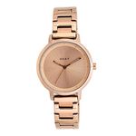 DKNY Women's Analogue Quartz Watch with Stainless Steel Strap NY2637