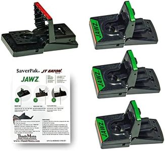 $averPak 4 Pack - Includes 4 JT Eaton Jawz Mouse Traps for use with Solid Or Liquid Baits