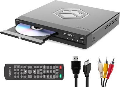 Oakcastle Compact DVD Player – Portable, USB Playback