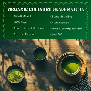 NaturaleBio Organic Matcha Powder 200g – Premium Japanese Green Tea