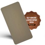 (Beige) - MastaPlasta Self-Adhesive Patch for Leather and Vinyl Repair, Large, Beige - 20cm x 10cm - Multiple Colours Available