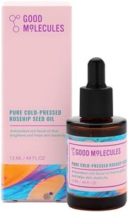 Good Molecules Pure Cold-Pressed Rosehip Seed Oil - Moisturizing, Anti-Aging Facial Oil to Plump, Balance, Hydrate - Natural Skincare for Face