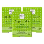 New Nordic Apple Cider Tablets, ACV Supplement, No Sour Vinegar Taste, 30 Count (Pack of 3)