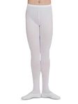 Capezio Mens Dance Tights, Dance Tights Men Can Wear For Many Dance Styles, Professional Me Ballet Tights With Back Seams, Nylon & Spandex Dance Tights - Dyeable White, XXL