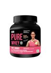 BON PURE WHEY for Women, 1kg (Pack of 1) | The HOLISTIC WHEY PROTEIN | Folic Acid for Menstrual Health, Vit B6 and Zinc for Immunity | Vit C, Biotin for Healthy Skin, Hair and Nails | Muscle Recovery, Bone Strength and Empowered Health | Essential Protein, BCAA, Vitamins and Minerals | Belgian Chocolate