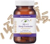 Native Remedies 10-in-1 Formula Natural Sleep Aid for Adults & Kids 4+ - Sleep Supplement with Melatonin 5mg, Magnesium, Valerian Root, Chamomile – Sleeping Aid Support, Non-GMO, Vegan - 60 Capsules