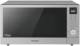Panasonic NN-SD78LS 1.6 cu.ft Cyclonic Inverter Countertop Microwave Oven 1250Watt Power with Genius Sensor Cooking, cft, 19.44"D x 21.88"W x 11.94"H,Stainless Steel