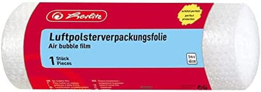Rouleau de papier à bulles Herlitz – 1 rouleau – 5 m X 40 cm