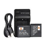 DSTE KLIC-7004 Li-ion Battery (2-Pack) and Micro USB Charger Compatible for Kodak EasyShare M2008 PlayFull Dual PlaySport PlayTouch V1253 Zx3 Zi12 FinePix F100fd F200EXR as SiOnyx Aurora SX-50