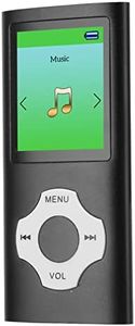 64G MP3 Player, 1.8 Inch Music Player, LCD Screen, Recording FM Radio, Portable MP3 Player for Kids Students (Black)