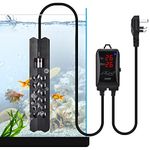 U-picks Aquarium Heater 300W Submersible Fish Tank Heater with External Temperature Controller LED Digital Dual Display,Anti-burning and Overheat Protection