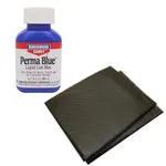 Perma Blue Liquid Gun Blue Plus 2 Disposable Absorbent Pads for Gun Restoration Projects