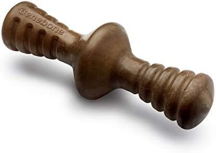 Benebone Zaggler Rolling Dog Chew Toy for Aggressive Chewers, Real Bacon, Made in USA, Giant