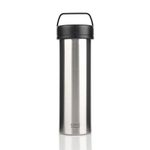 ESPRO P0 Ultralight Double Walled Stainless Steel Vacuum Insulated Travel Coffee French Press, 16 Ounce, Brushed Stainless Steel (5116C-BS)