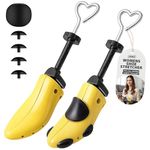 ZENO Shoe Stretcher For Women | Shoe Tree To Expand, Extend, Widen Your Shoes | Adjustable To Fit All Shoes | Ultra Durable Plastic Boot Stretcher | 2 Stretchers Included