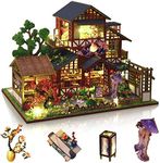 GuDoQi DIY Miniature Dollhouse Kit,