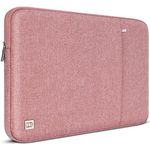 DOMISO 10 inch Tablet Laptop Sleeve Case Water-Resistant Protective Carrying Bag for 9.7"10.5" 11" iPad Pro/10.5" iPad Air/Microsoft Surface Go 2018/Samsung Galaxy Tab S3 S4/Lenovo Ideapad D330, Pink