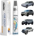 FIXEZPRO Sting Gray(PDN) Touch Up Paint for Jeep, Car Paint Scratch Repair Remover Pen Color Exact Match, Quick and Easy Fix Automotive Chips and Nicks Scuff