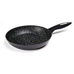 Zyliss Ultimate Non-Stick Frying Pan, 24cm/9.5in, Forged Aluminium, Black, 3X Layer Rockpearl Plus Non-Stick Technology, PFOA Free Suitable for All Hobs Including Induction