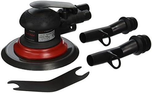 Ingersoll Rand 4152-HL Composite 150 mm (6'') Orbital Palm Pneumatic Sander with Hook and Loop Pad, Orbit 2.5mm