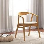 Giantex Bamboo Accent Chair - Wood 