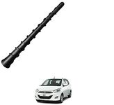 Auto Addict Vehicle Roof Mount Rubber Antenna Mast Flexible Car Replacement Antenna Black for Hyundai i10 (2007-2014)