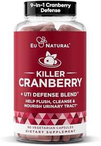 9-In-1 Killer Cranberry Pills for Women – UTI Defense Blend with Clinically Studied Ingredients – 9 Extract Urinary Tract Supplement – Pine Bark, Propolis, Vitamin D & More – 60 Fast-Acting Capsules