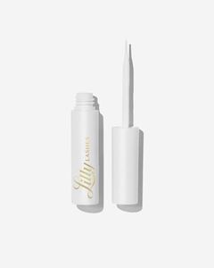 Lilly Lashes Clear Eyelash Glue, Brush On Lash Glue for False Eyelashes, Eyelash Extension Glue for Fake Eyelashes and Natural, Wispy Lashes, Clear Glue Lash Brush, Latex Free Lash Supplies