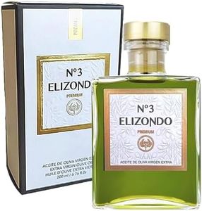 ELIZONDO Aceite de Oliva Virgen Extra Nº3 Picual 200ml Con Estuche | Aceite de Oliva Premium Variedad Picual Nueva Cosecha 2023/2024 | Mejor Selección ENOVINOS