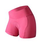 CATENA Women's Cycling Underwear Lightweight Breathable Quick Dry Gel 3D Padded Cycling Shorts MTB Bicycle Knickers 3 Colors Rose