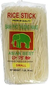 Asian Best Premium Rice Stick Noodle, 16 oz (3 Pack)