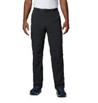 Columbia Mens Silver Ridge Cargo Pant, Black, 40