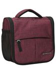 COSMUS LUXE Unisex Multiple Pocket Stylish Toiletry Bag (MAROON)