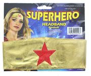 HMS Standard Super Hero Headband, Multicolor, One Size, Multicolor, 1 Count (Pack of 1)