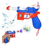 VikriDA Projector Toy Gun with Realistic Sound, Telescope and Light Effect - Musical Toy Gun