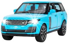 Umadiya® Range Rover SUV Car 1:32 Scale Model Car Exclusive Alloy Metal Pull Back Die-cast Car Metal Pullback Toy car with Openable Doors & Light Music Best Gifts Toys Kids【Colors as Per Stock】