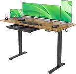 Claiks Standing Desk with Drawers, 