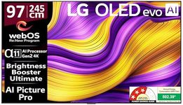 LG 245 cm (97 Inches) OLED evo G5 Series 4K Ultra HD (3840 x 2160) Smart webOS OLED TV OLED97G56LA