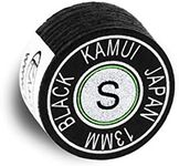 KAMUI Black Laminated Pool Billiard CUE TIP - 1 pc (Soft, 13 mm)