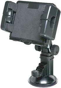 Bracketron Pro-Mount XL Windshield Mount for cars or trucks works with large GPS devices and tablets Garmin Nuvi TomTom Via Go Magellan DashCam Navigator Smartphones BT1-514-1 , Black