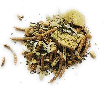 Eco Animal Pet Products All Natural Hermit Crab Food Wholesome Mix of Fish, Ocean Plants, Fruit, Bugs, and Nuts - 30 Servings