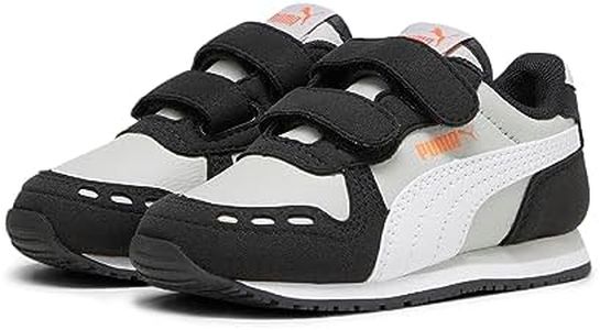PUMA Cabana Racer SL 20 V Inf, Sneaker Unisex bebé, Ash Gray White Black, 25 EU