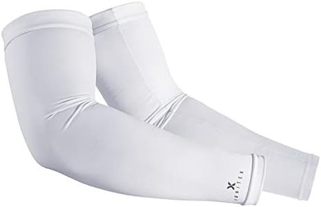 IGNITEX Compression Arm Sleeves - Athlete Sleeves - Sun Protection Cover Up Sleeves, UV Protection Arm Cover Compression Sleeves