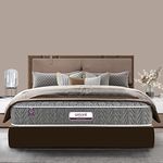 Amore Bond Dual Comfort 4.5 inch High Resilience & Rebonded Foam Orthopedic Double Size Mattress (72x48x4.5).