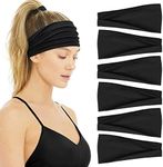 Huachi Black Buttery Soft Headbands